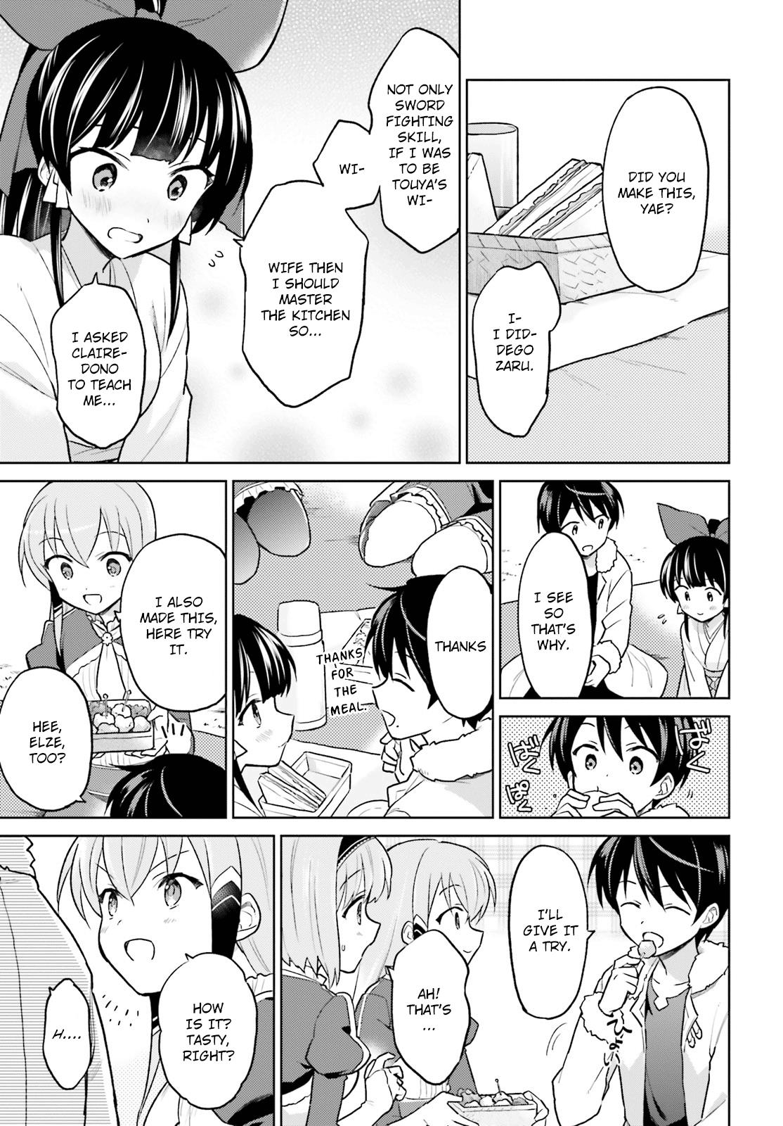 Isekai wa Smartphone to Tomo ni. Chap 34 - Next Chap 35