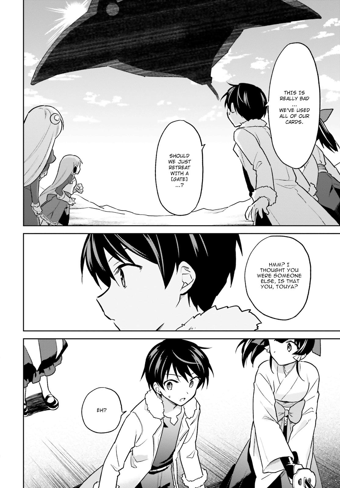 Isekai wa Smartphone to Tomo ni. Chap 36 - Next Chap 37