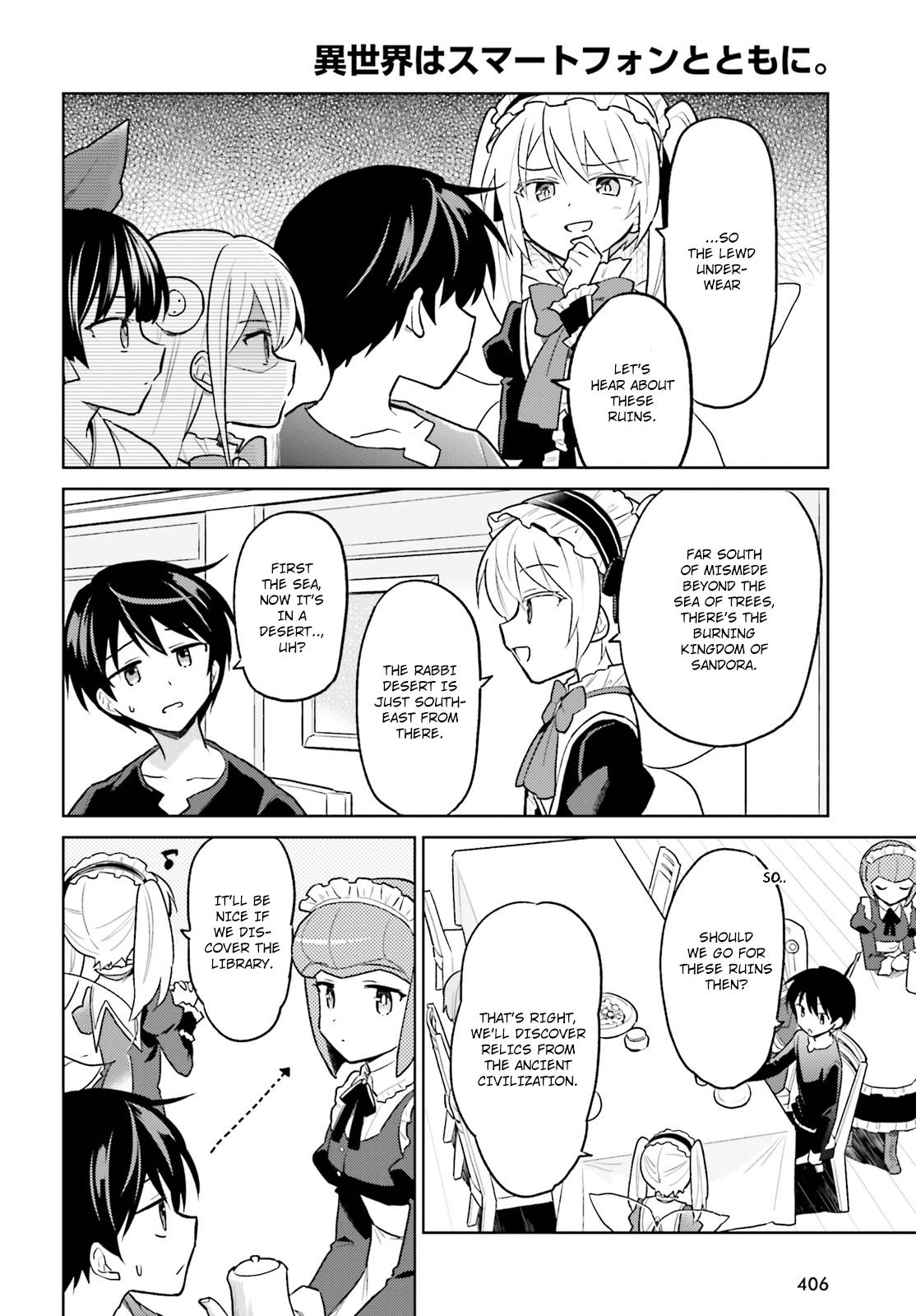 Isekai wa Smartphone to Tomo ni. Chap 36 - Next Chap 37