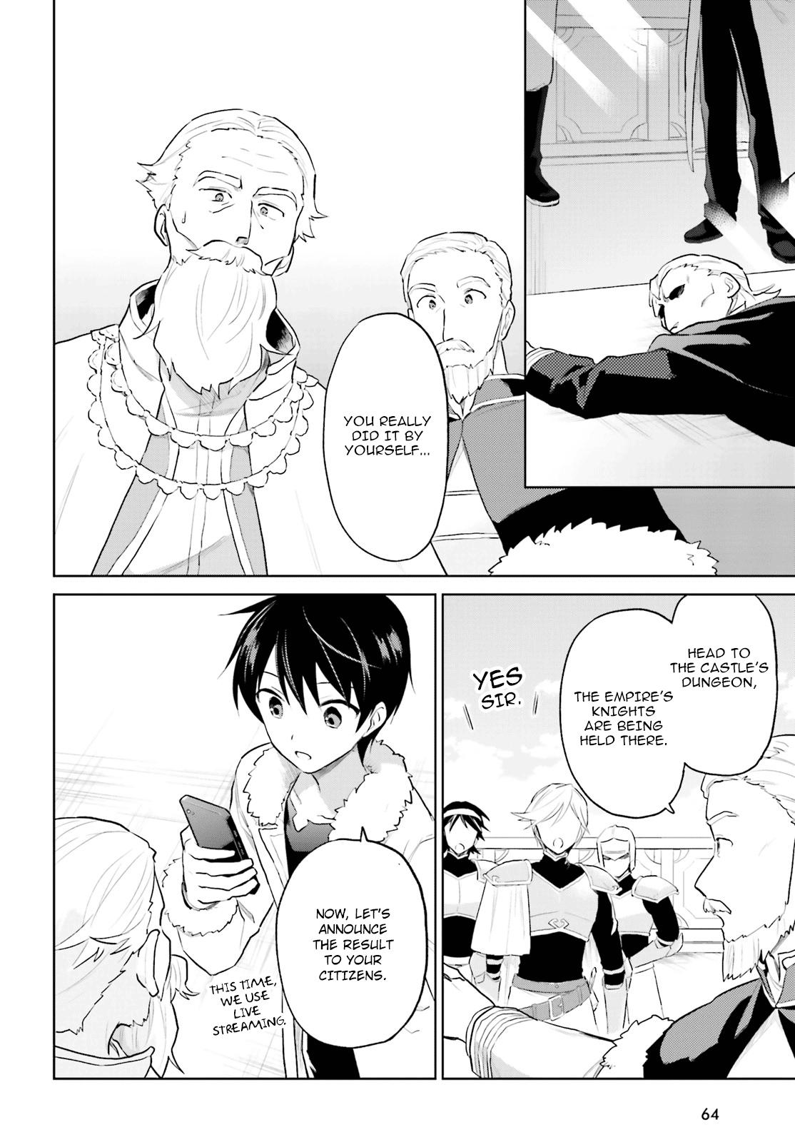 Isekai wa Smartphone to Tomo ni. Chap 44 - Next Chap 45