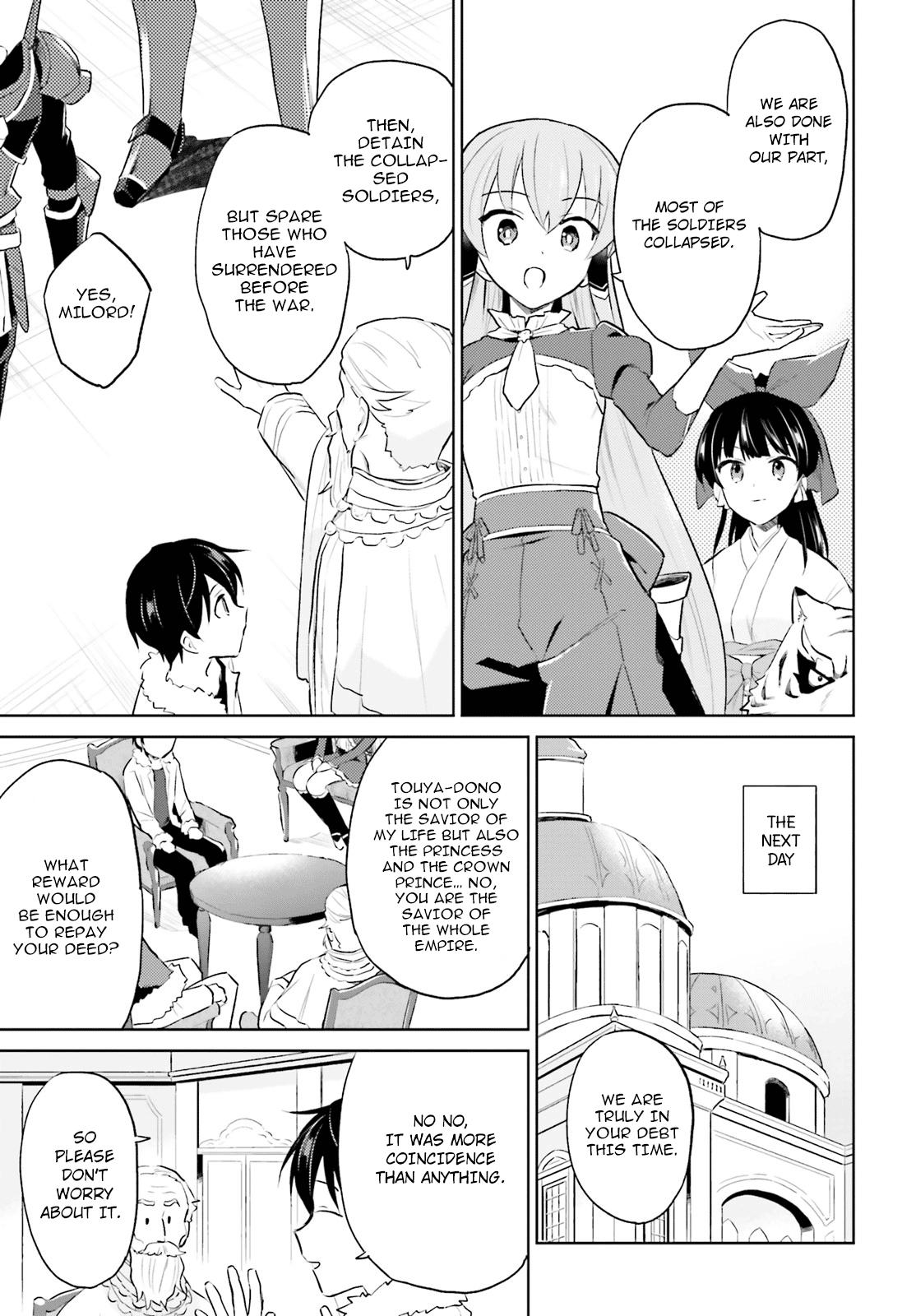 Isekai wa Smartphone to Tomo ni. Chap 44 - Next Chap 45