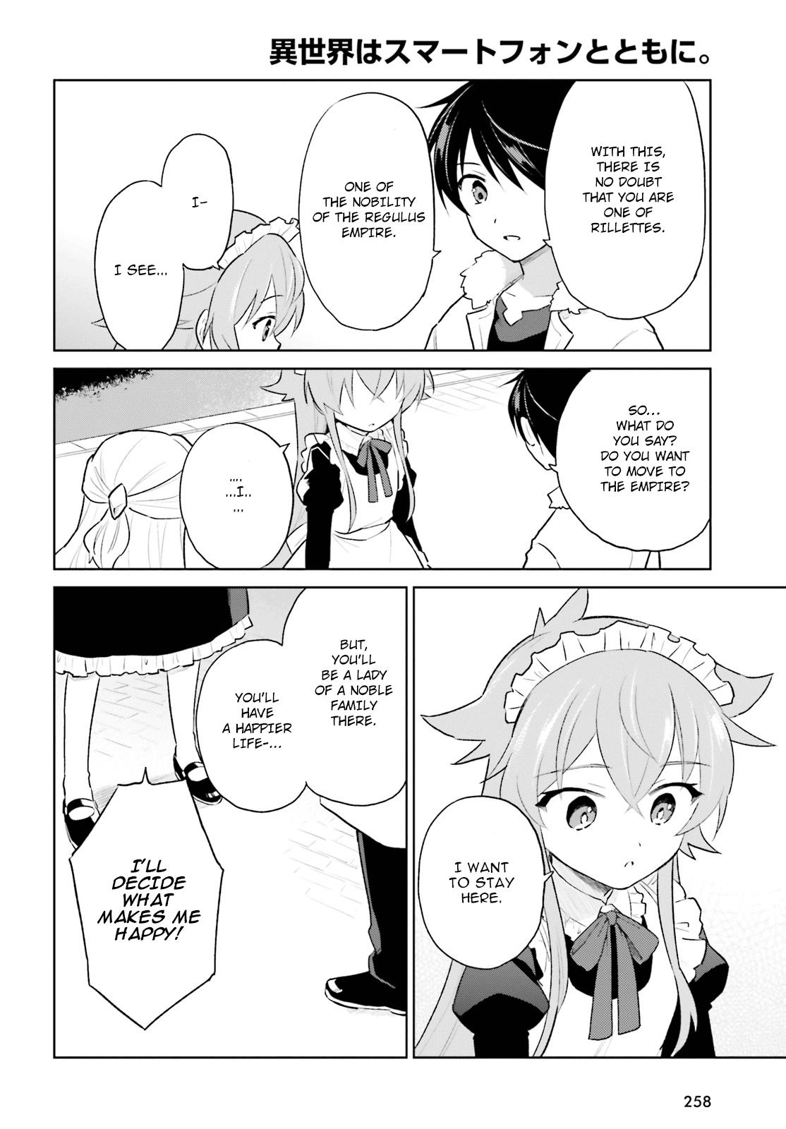 Isekai wa Smartphone to Tomo ni. Chap 45 - Next Chap 46
