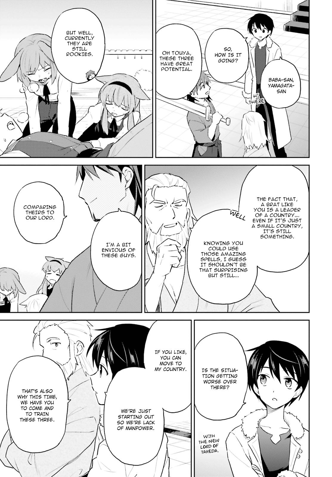 Isekai wa Smartphone to Tomo ni. Chap 48 - Next Chap 49