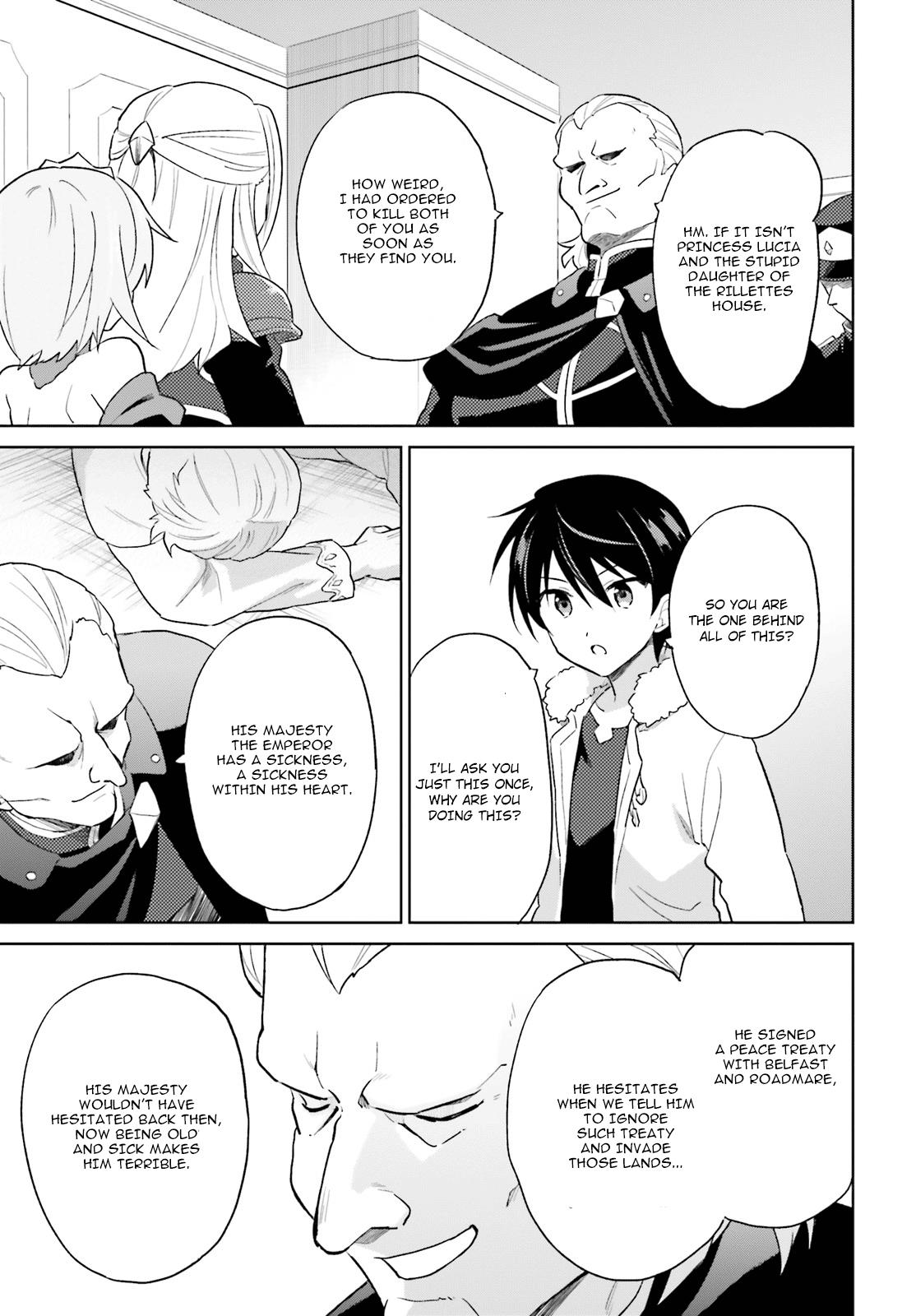 Isekai wa Smartphone to Tomo ni. Chap 40 - Next Chap 41