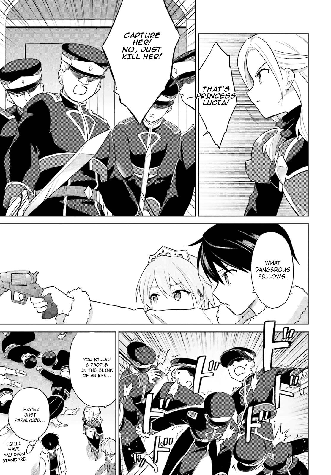 Isekai wa Smartphone to Tomo ni. Chap 40 - Next Chap 41