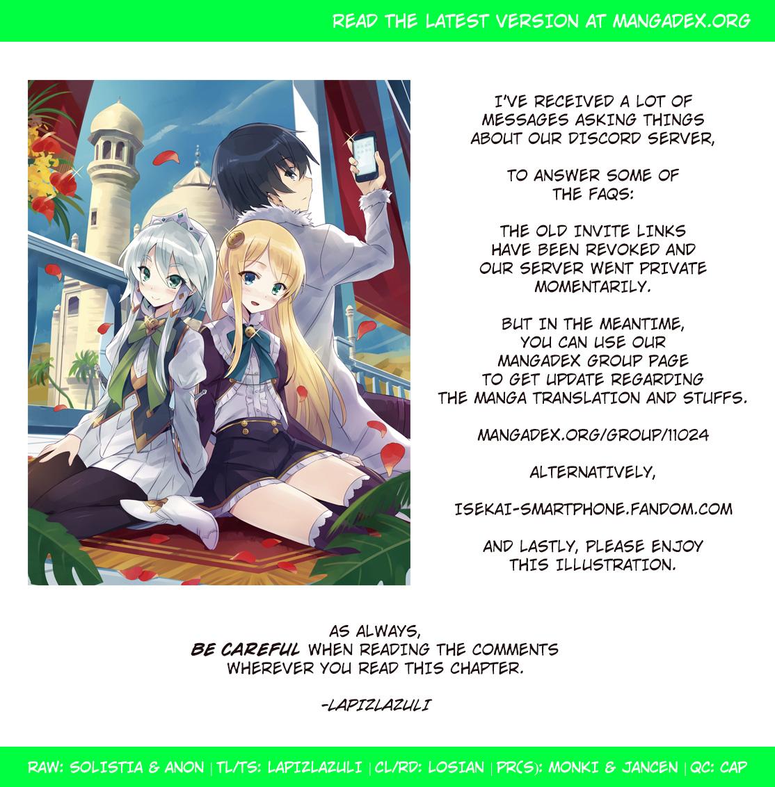 Isekai wa Smartphone to Tomo ni. Chap 42 - Next Chap 43