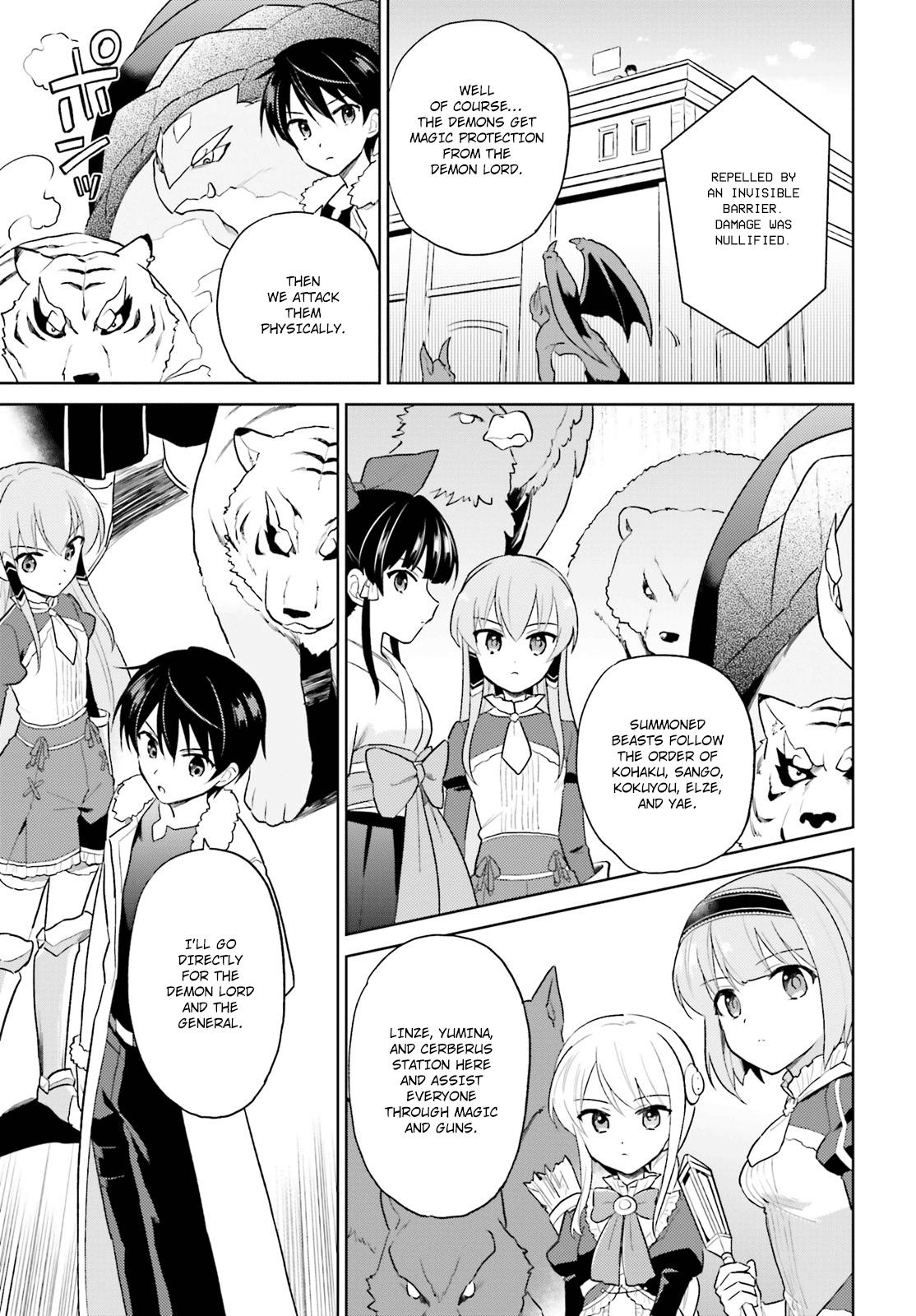 Isekai wa Smartphone to Tomo ni. Chap 43 - Next Chap 44