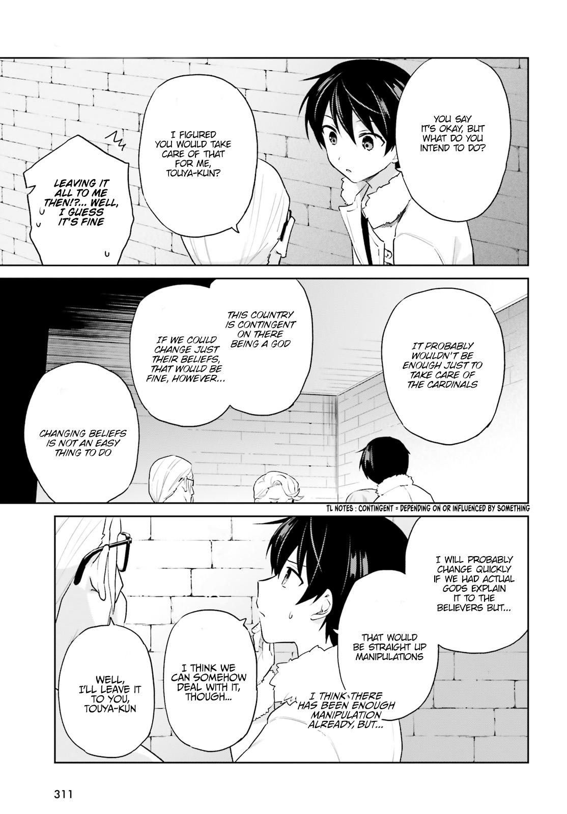 Isekai wa Smartphone to Tomo ni. Chap 55 - Next Chap 56