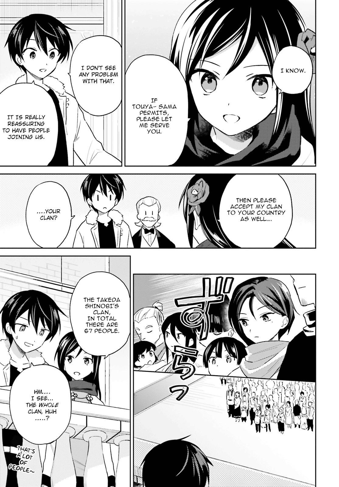 Isekai wa Smartphone to Tomo ni. Chap 50 - Next Chap 51