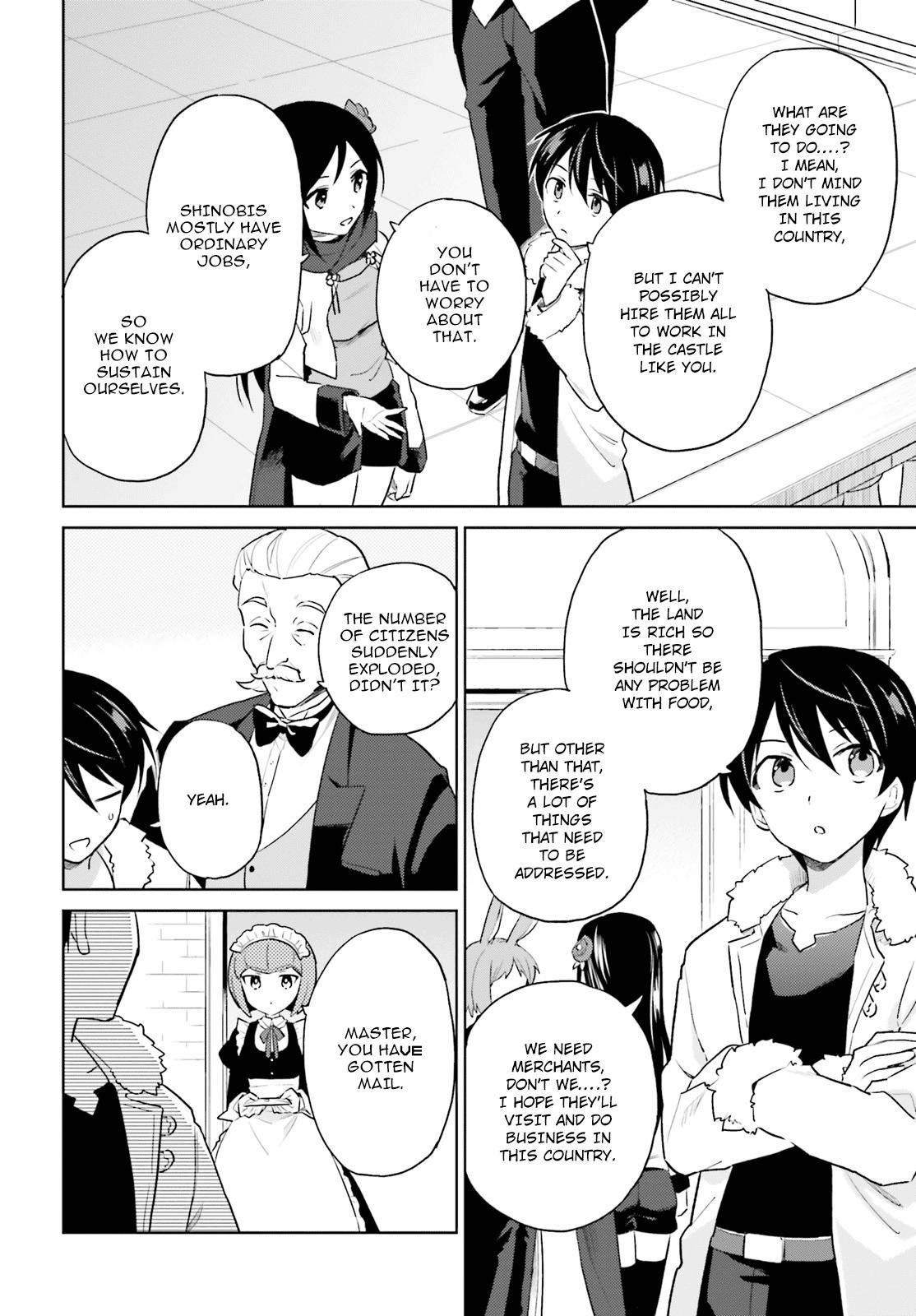 Isekai wa Smartphone to Tomo ni. Chap 50 - Next Chap 51