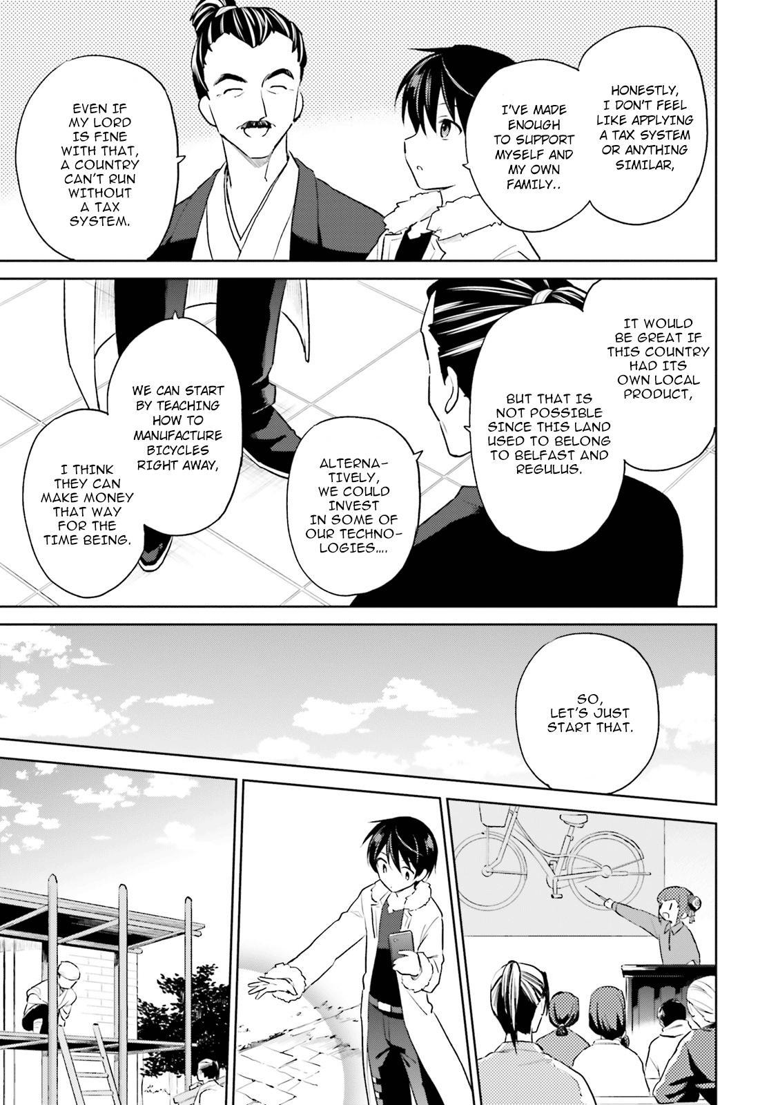 Isekai wa Smartphone to Tomo ni. Chap 50 - Next Chap 51