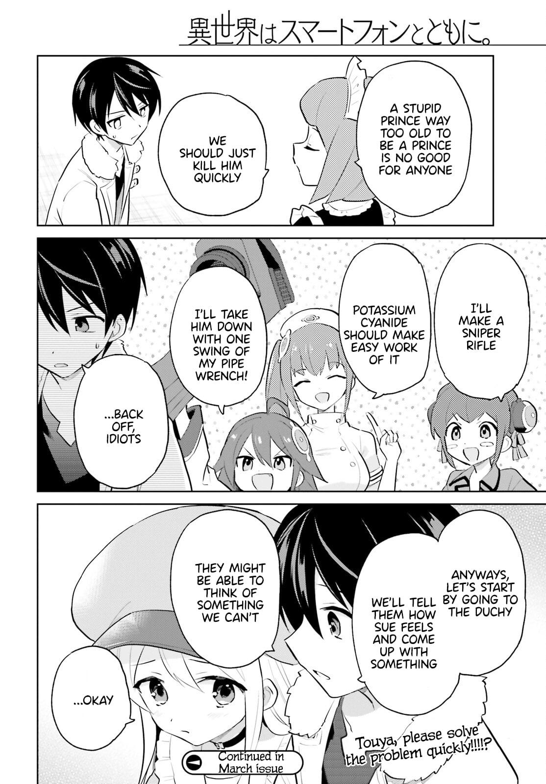 Isekai wa Smartphone to Tomo ni. Chap 63 - Next Chap 64
