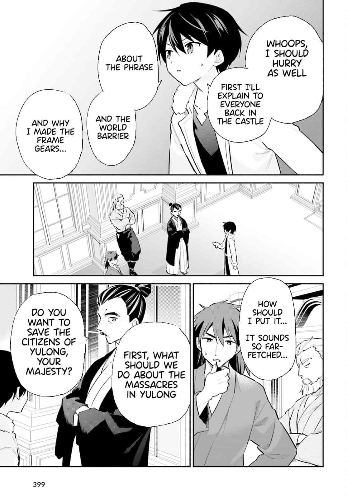 Isekai wa Smartphone to Tomo ni. Chap 77 - Next Chap 78