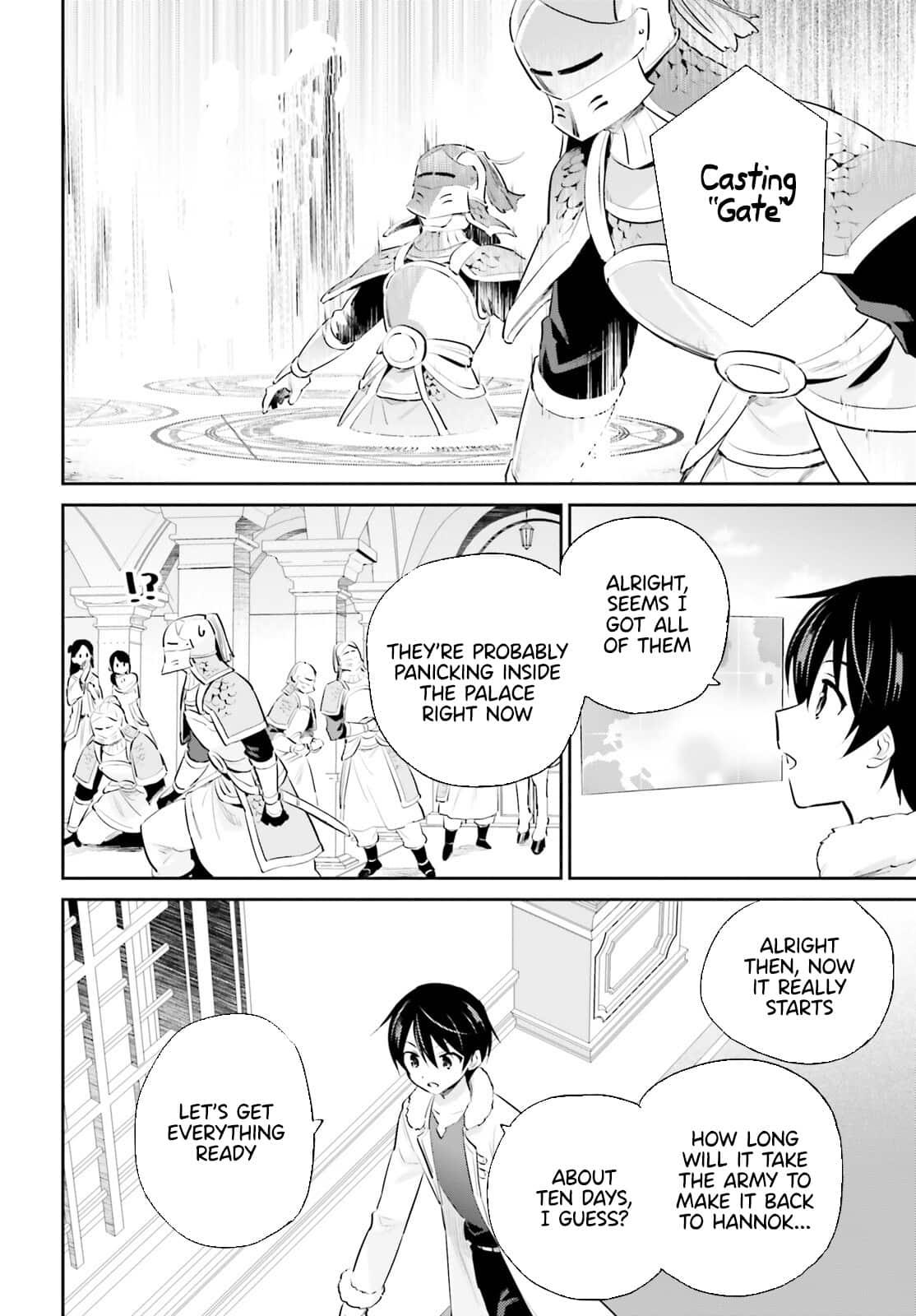 Isekai wa Smartphone to Tomo ni. Chap 75 - Next Chap 76
