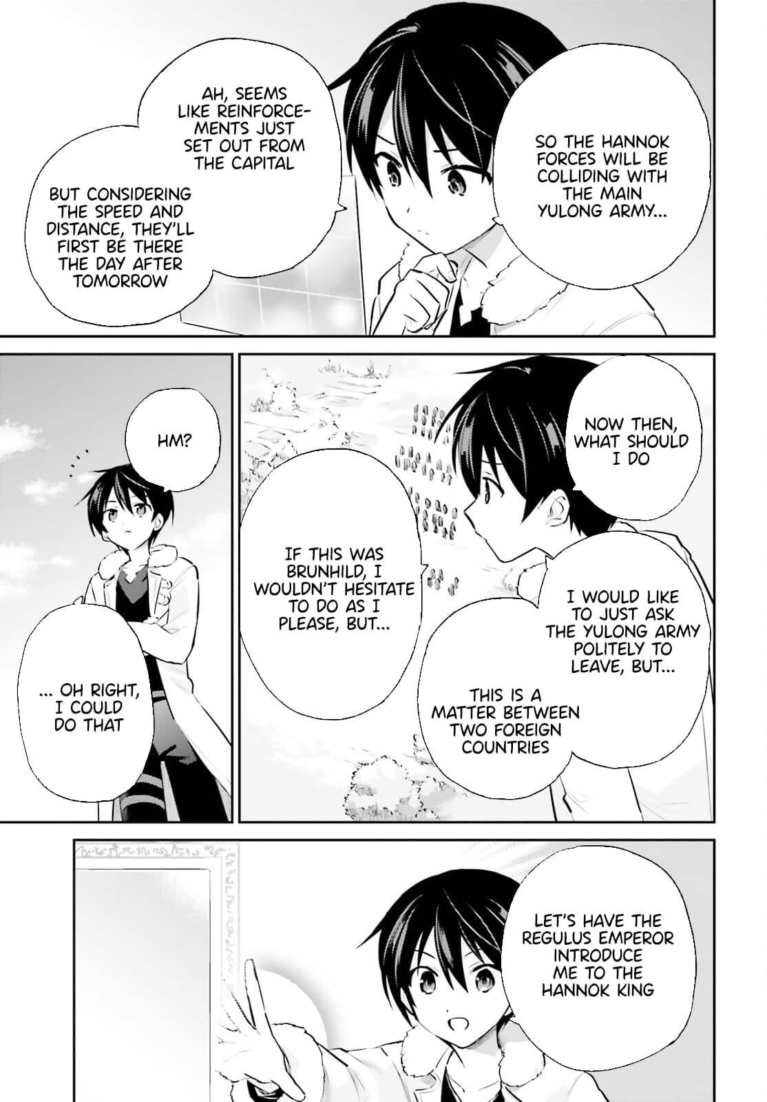 Isekai wa Smartphone to Tomo ni. Chap 75 - Next Chap 76