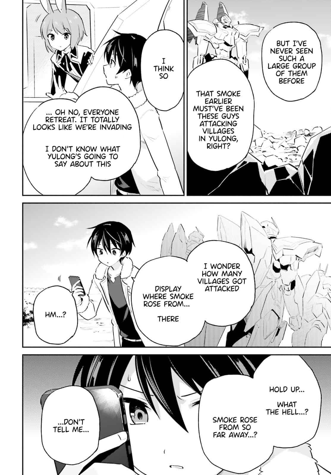 Isekai wa Smartphone to Tomo ni. Chap 76 - Next Chap 77