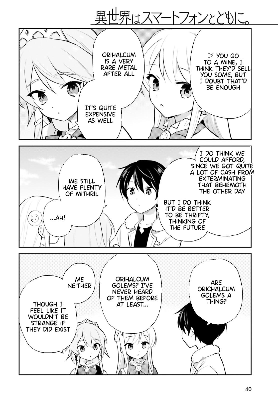 Isekai wa Smartphone to Tomo ni. Chap 70 - Next Chap 71