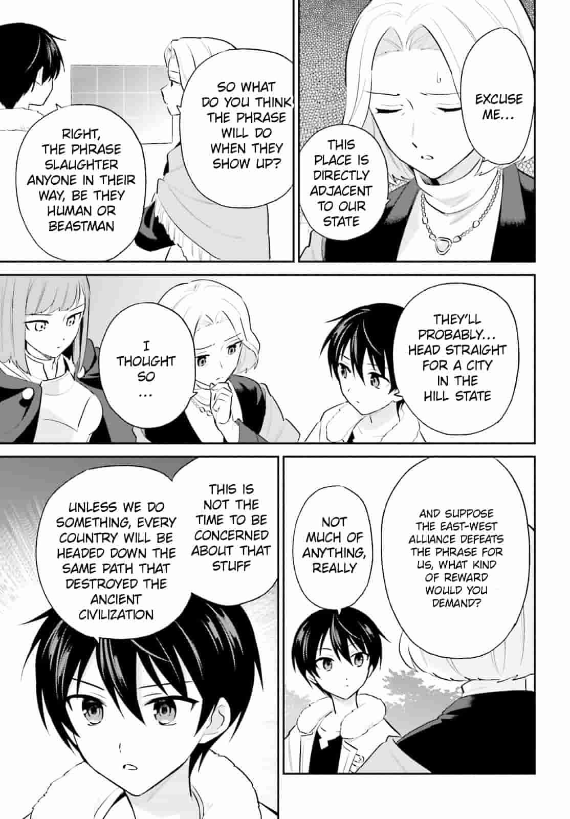 Isekai wa Smartphone to Tomo ni. Chap 98 - Next Chap 99