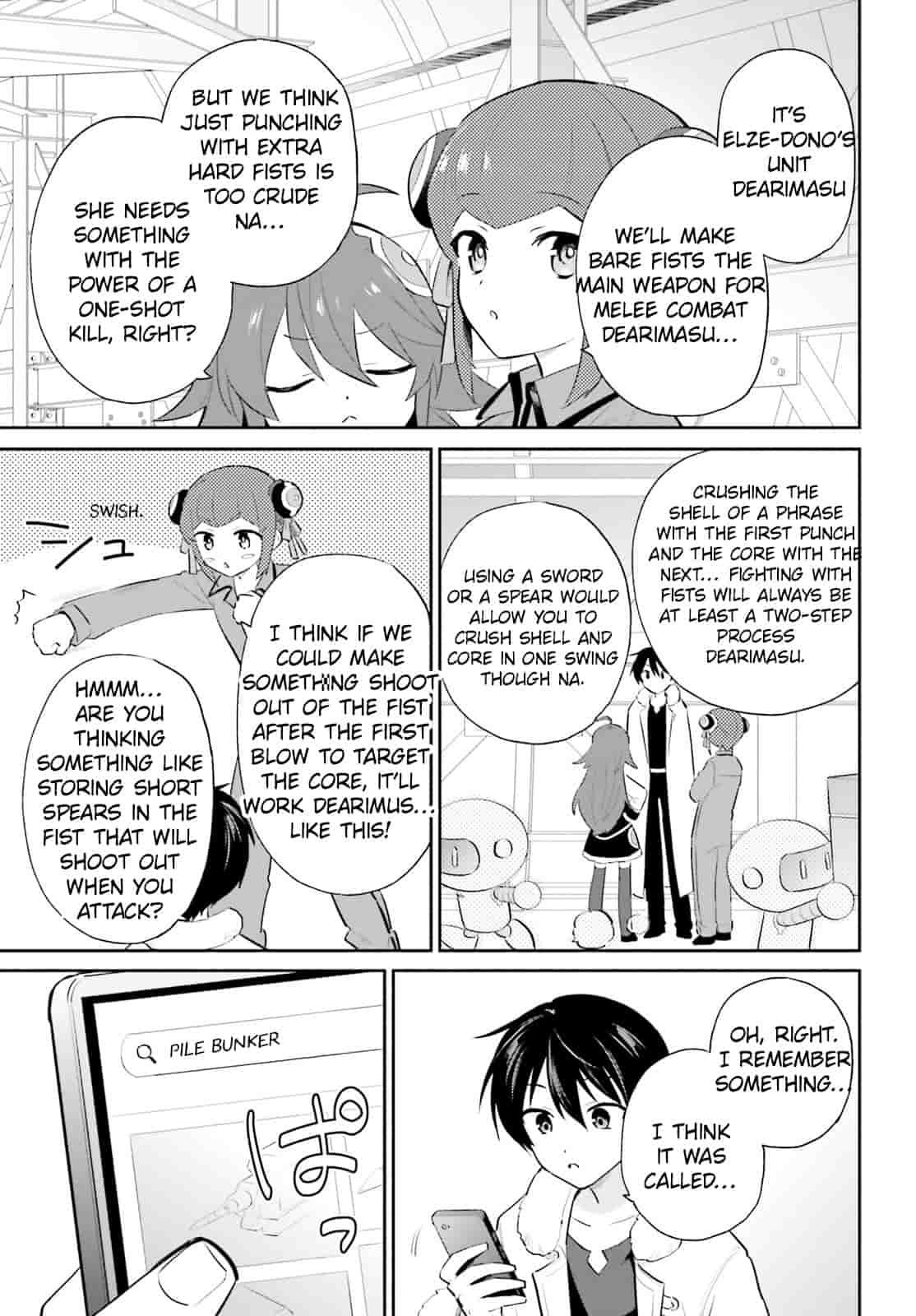 Isekai wa Smartphone to Tomo ni. Chap 99 - Next Chap 100