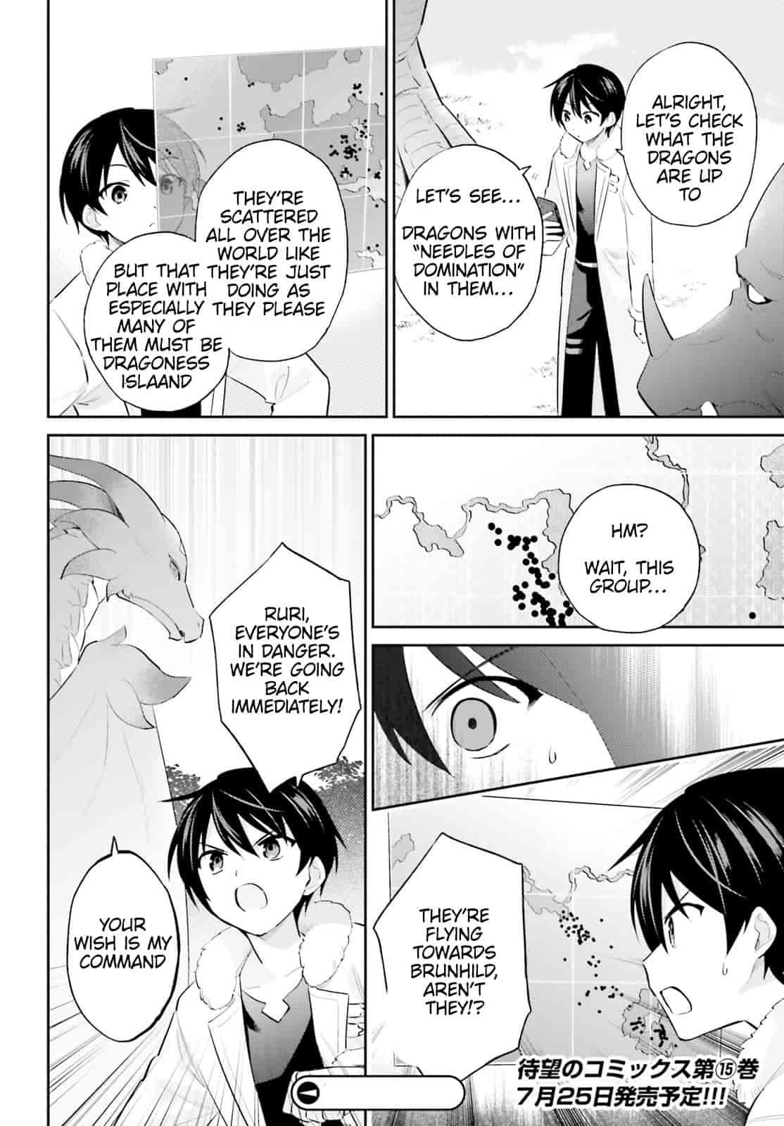 Isekai wa Smartphone to Tomo ni. Chap 91 - Next Chap 92