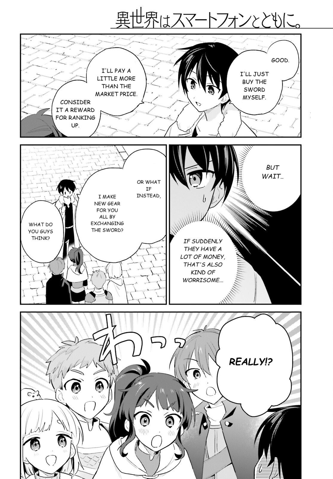 Isekai wa Smartphone to Tomo ni. Chap 104 - Next Chap 105