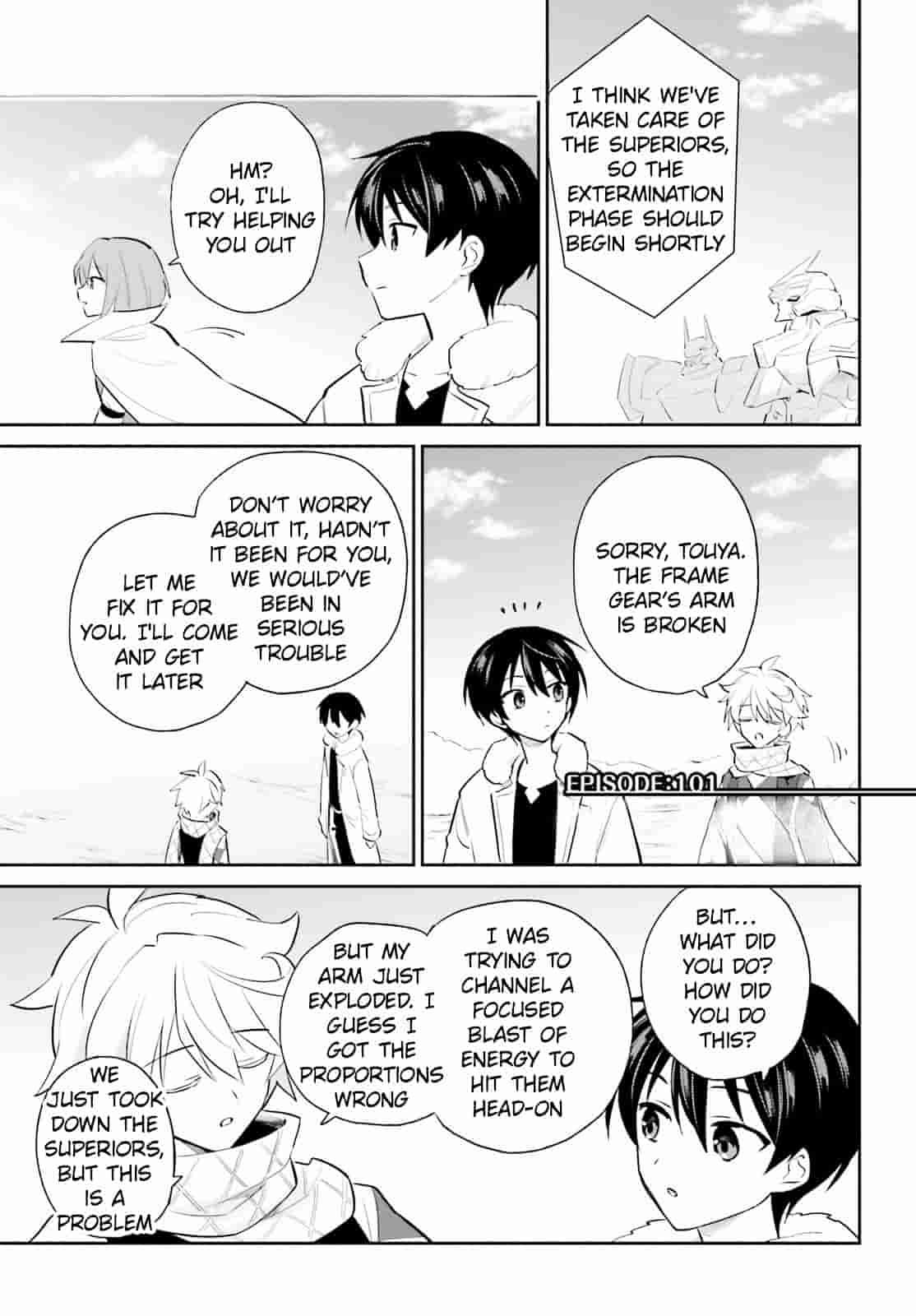 Isekai wa Smartphone to Tomo ni. Chap 101 - Next Chap 102