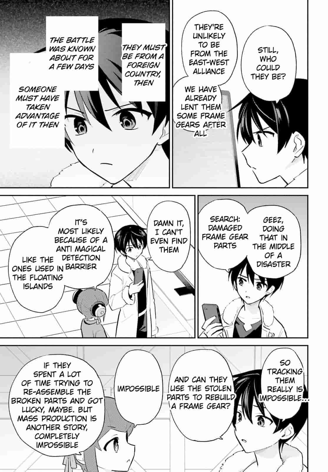 Isekai wa Smartphone to Tomo ni. Chap 101 - Next Chap 102