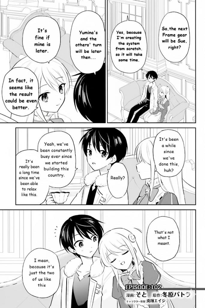 Isekai wa Smartphone to Tomo ni. Chap 102 - Next Chap 103