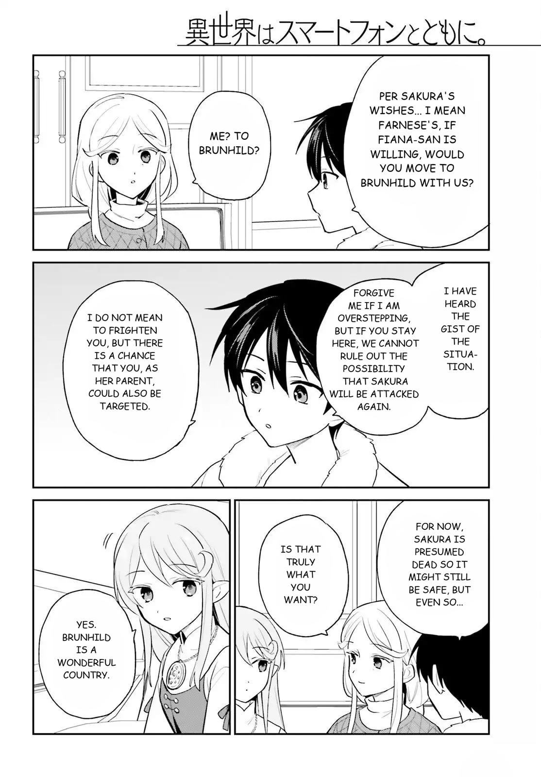 Isekai wa Smartphone to Tomo ni. Chap 111 - Next Chap 112