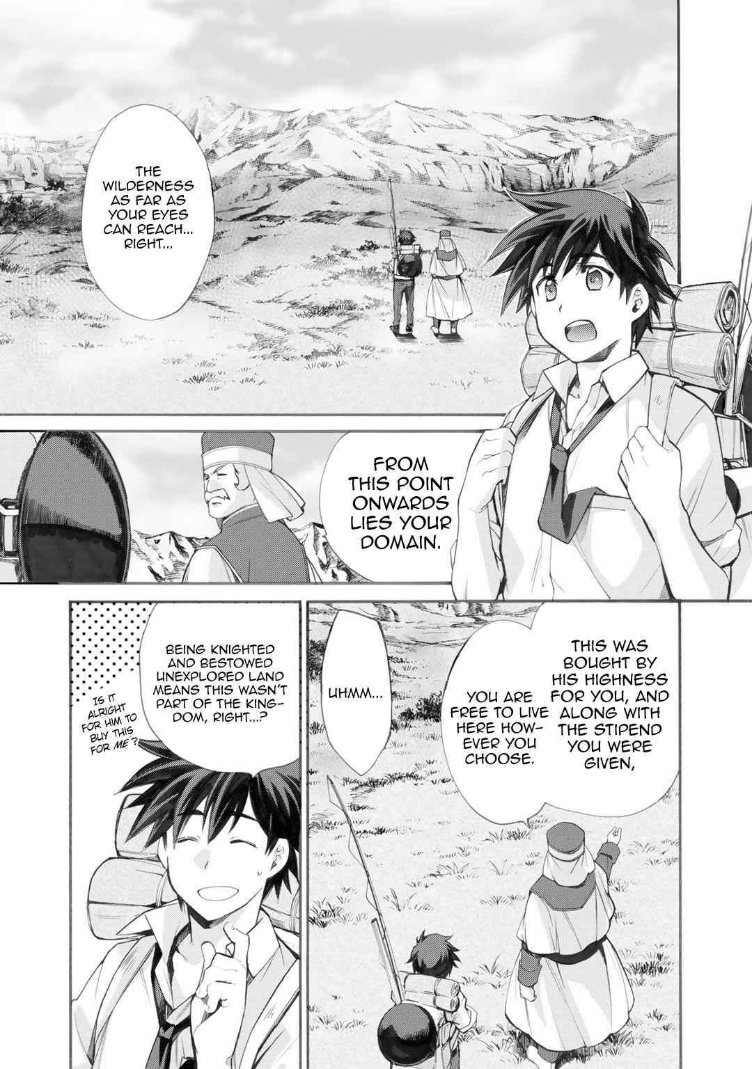 Isekai de Tochi wo Katte Noujou wo Tsukurou Chap 1 - Next Chap 2