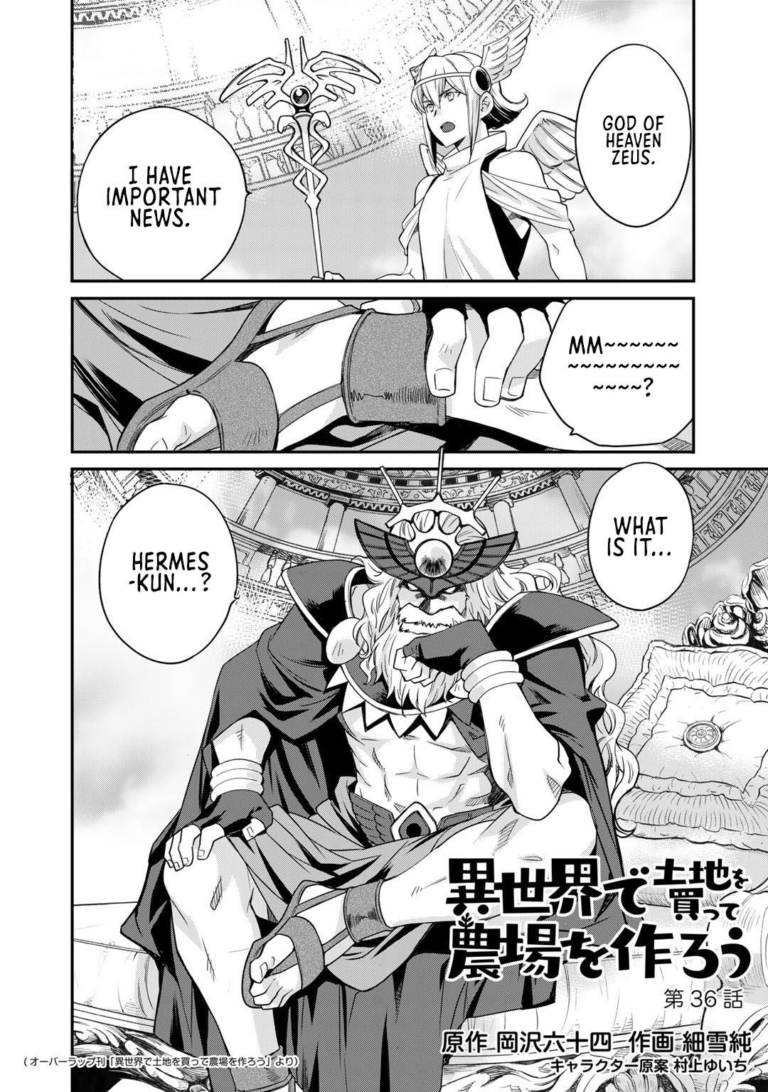 Isekai de Tochi wo Katte Noujou wo Tsukurou Chap 36 - Next Chap 37