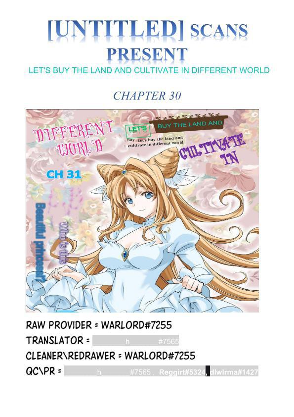 Isekai de Tochi wo Katte Noujou wo Tsukurou Chap 31 - Next Chap 32