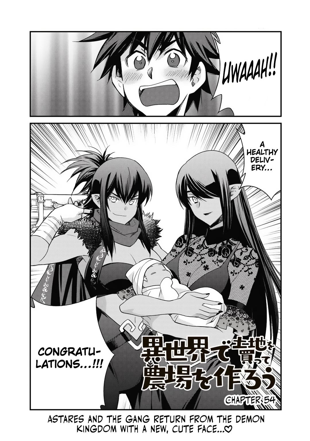 Isekai de Tochi wo Katte Noujou wo Tsukurou Chap 54 - Next Chap 55
