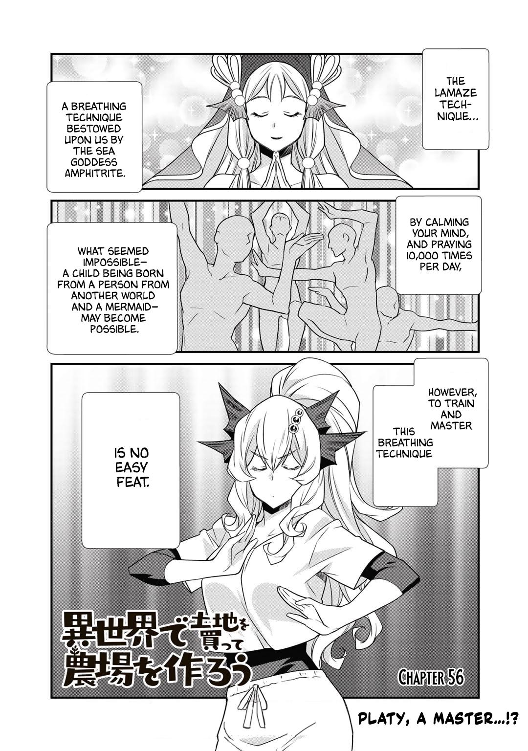 Isekai de Tochi wo Katte Noujou wo Tsukurou Chap 56 - Next Chap 57