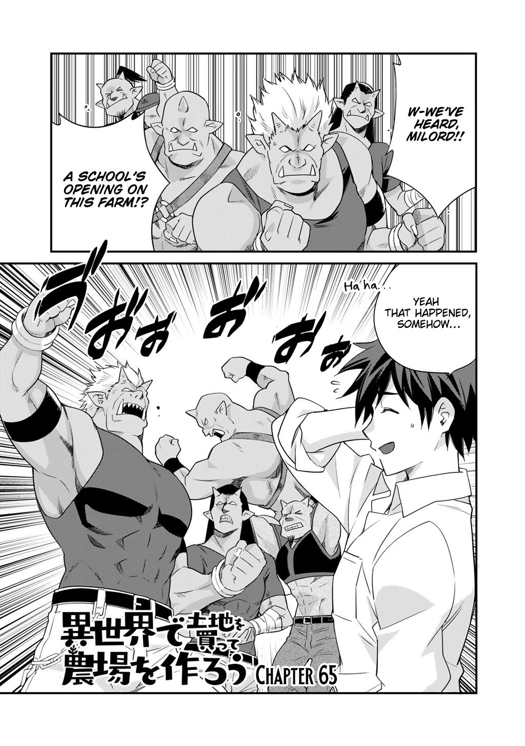 Isekai de Tochi wo Katte Noujou wo Tsukurou Chap 65 - Next Chap 66