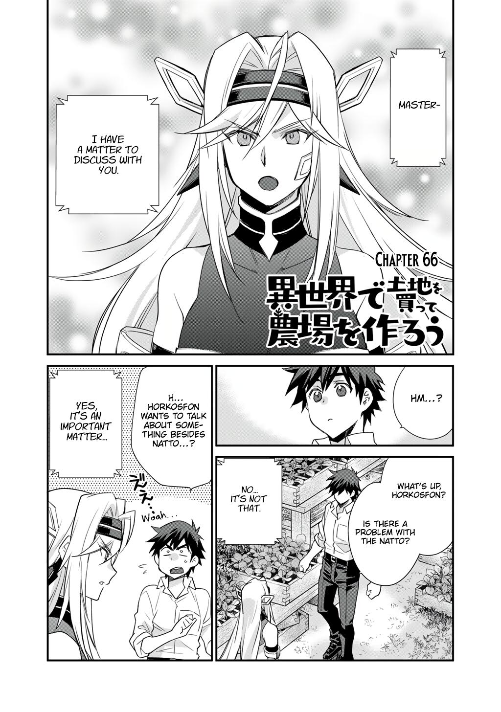 Isekai de Tochi wo Katte Noujou wo Tsukurou Chap 66 - Next Chap 67