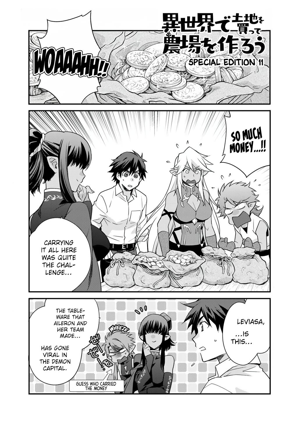 Isekai de Tochi wo Katte Noujou wo Tsukurou Chap 66.5 - Next Chap 67.5