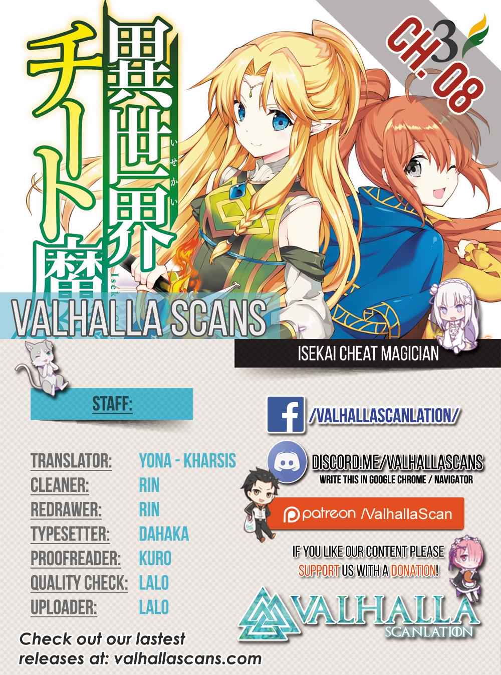 Isekai Cheat Magician Chap 8 - Next Chap 9