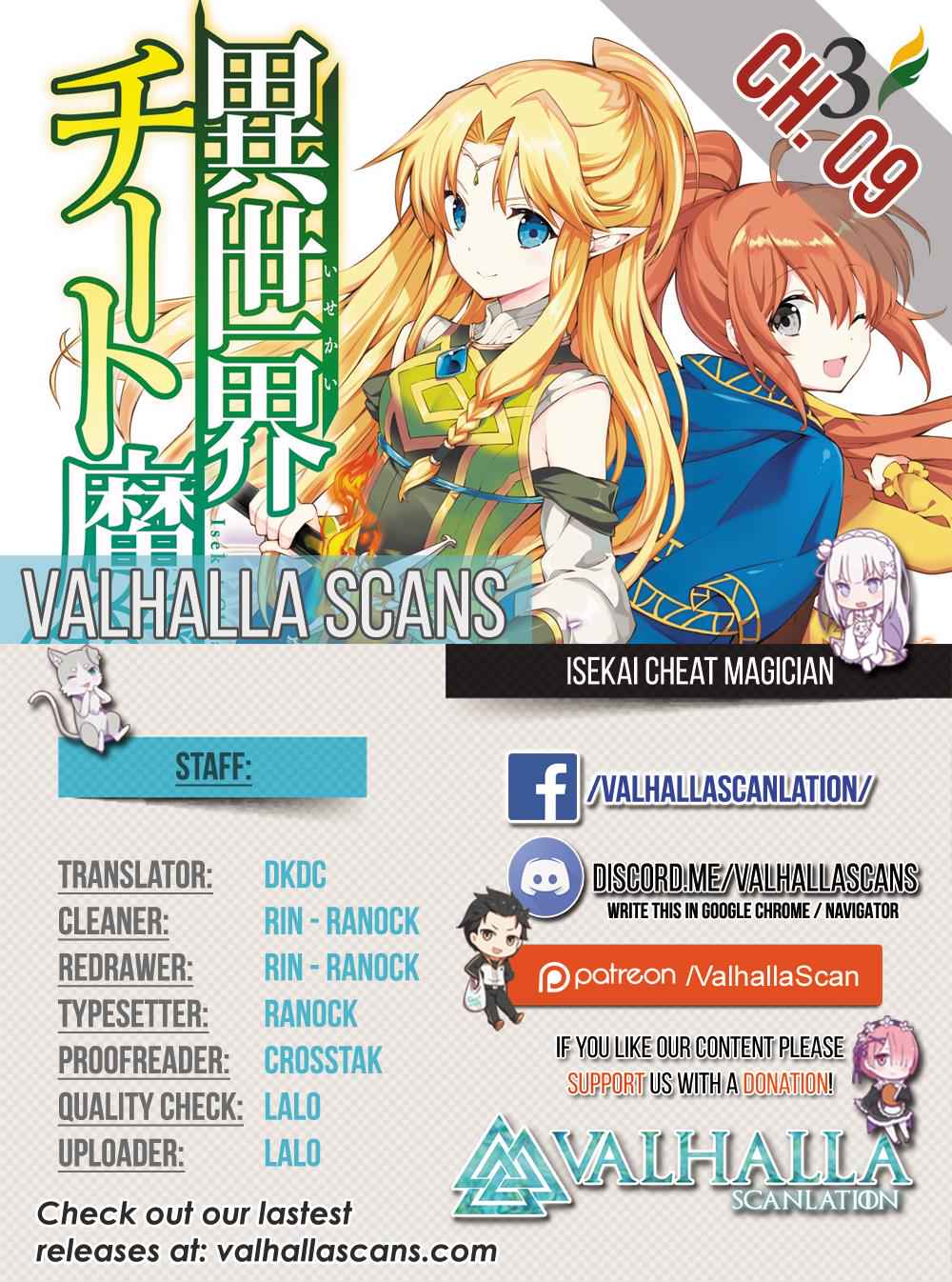 Isekai Cheat Magician Chap 9 - Next Chap 10
