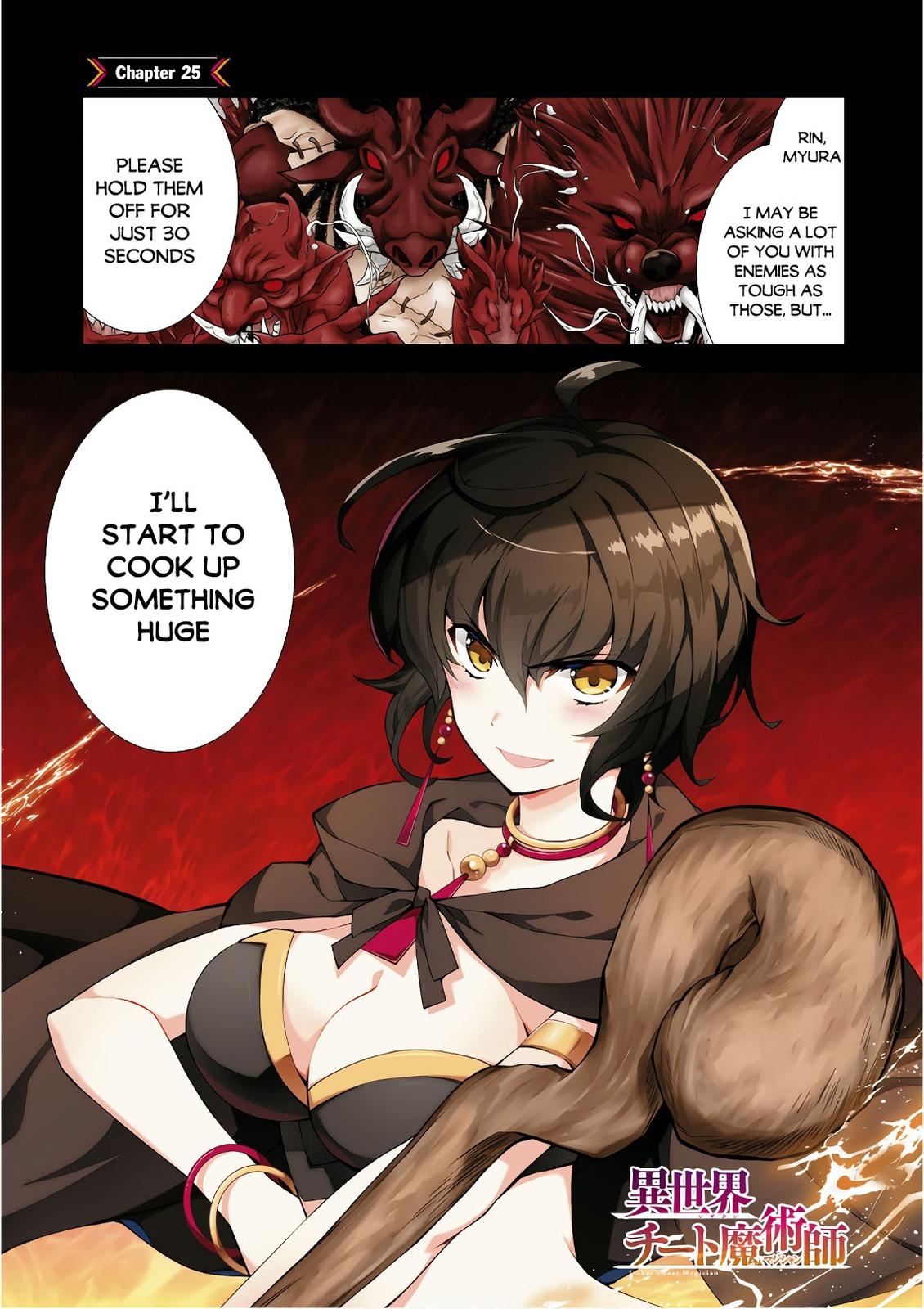 Isekai Cheat Magician Chap 25 - Next Chap 26