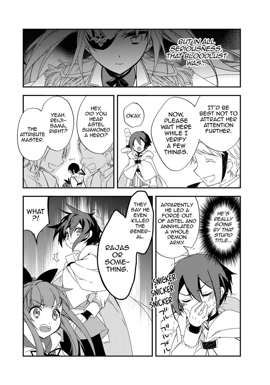 Isekai Mahou wa Okureteru! Chap 23 - Next Chap 24