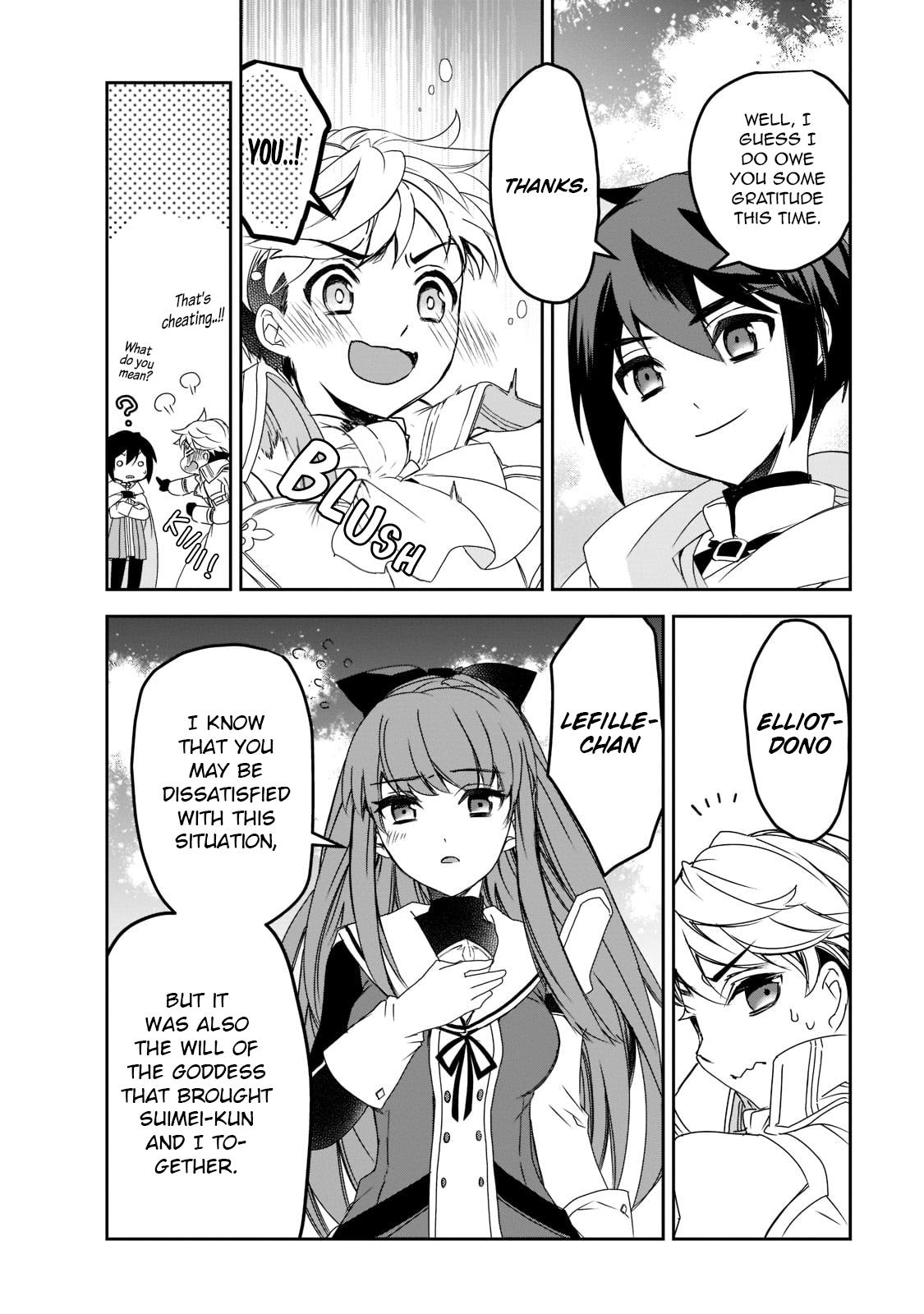 Isekai Mahou wa Okureteru! Chap 46.3 - Next Chap 47.3