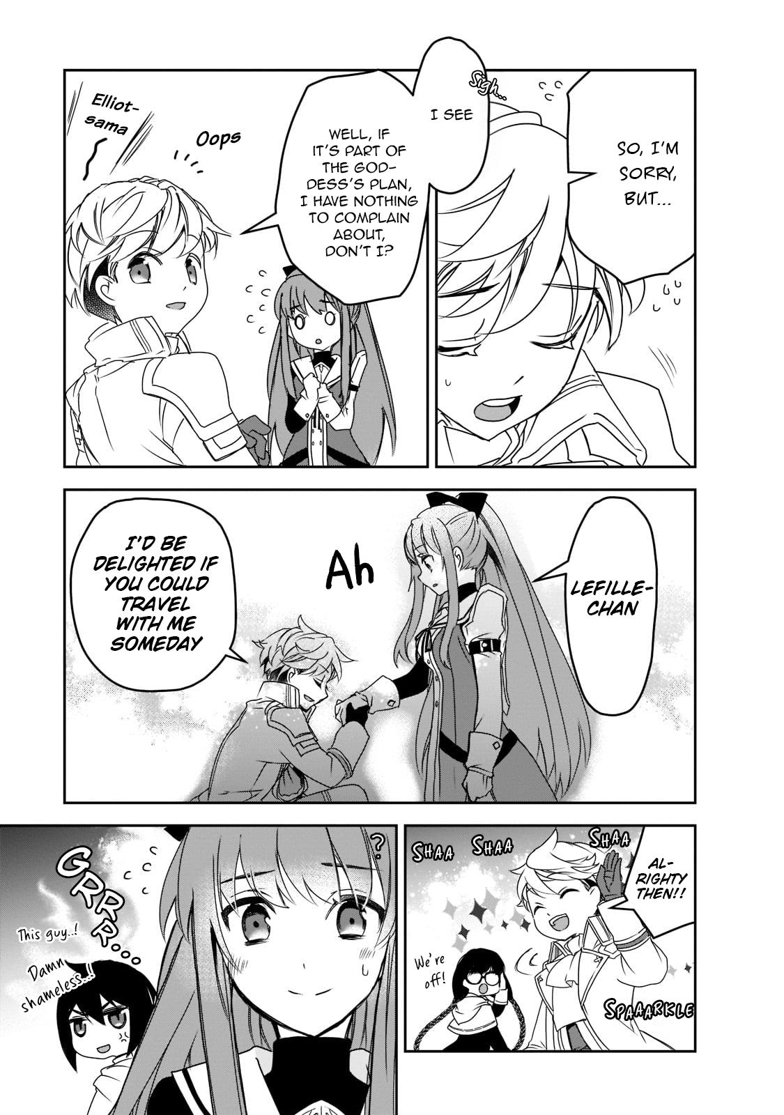 Isekai Mahou wa Okureteru! Chap 46.3 - Next Chap 47.3