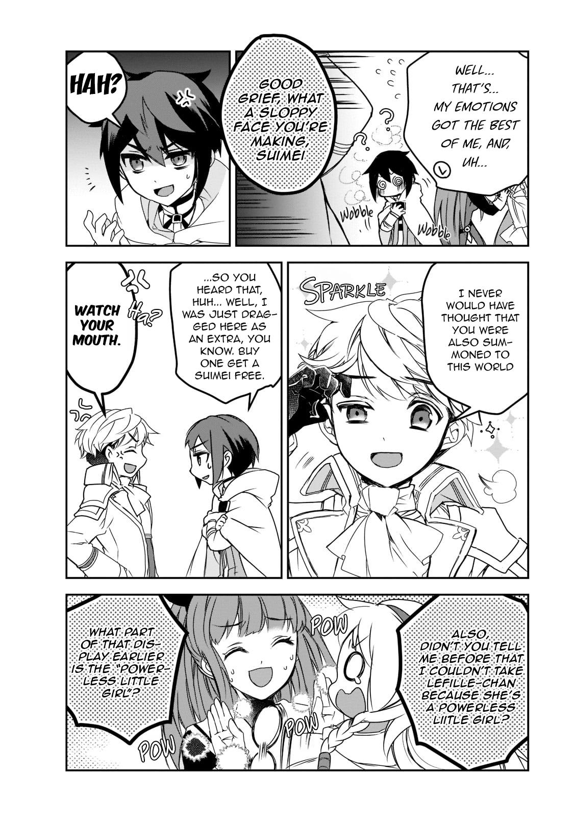 Isekai Mahou wa Okureteru! Chap 46.3 - Next Chap 47.3