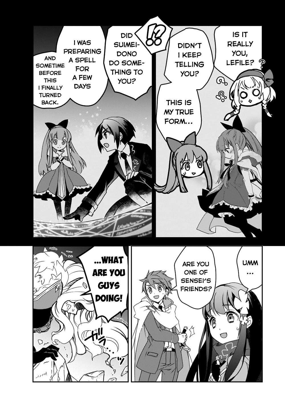 Isekai Mahou wa Okureteru! Chap 46.1 - Next Chap 47.1