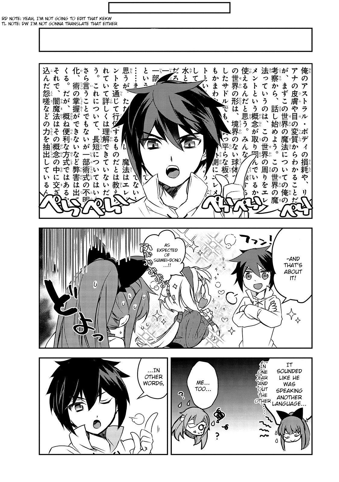 Isekai Mahou wa Okureteru! Chap 40 - Next Chap 41