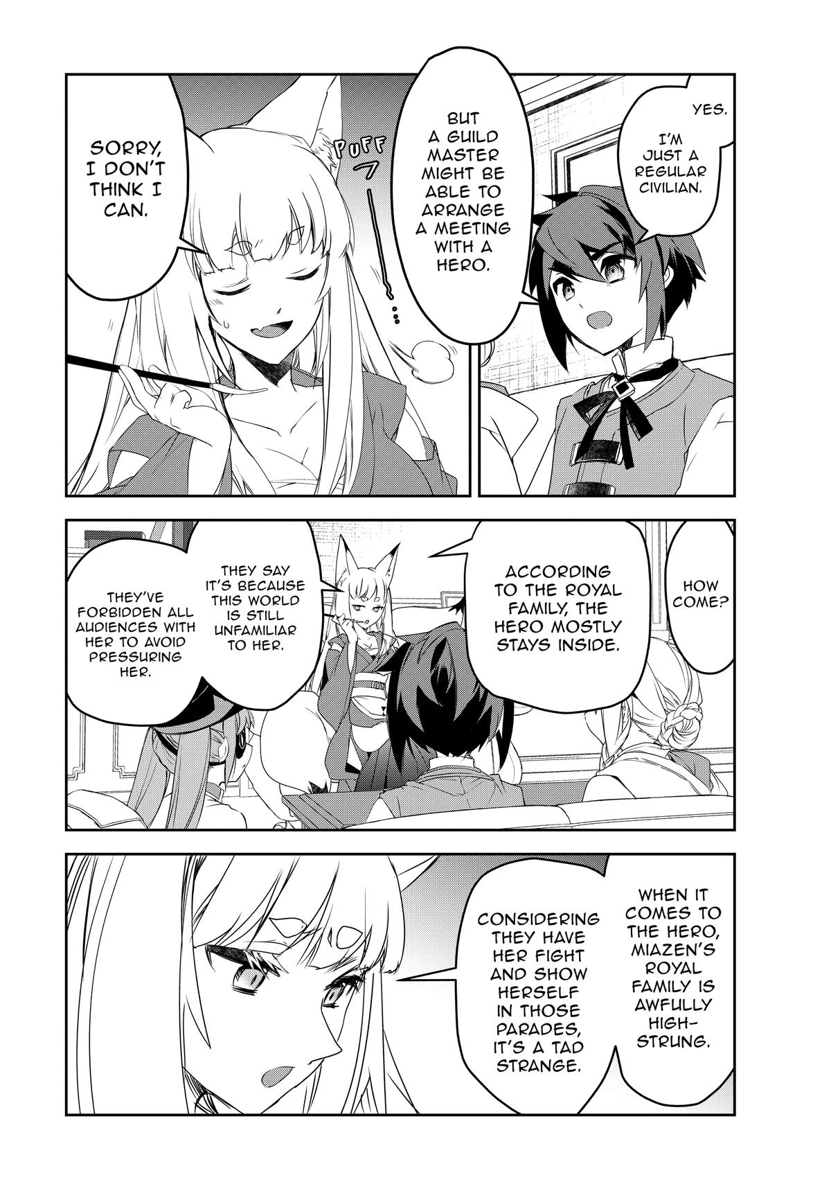 Isekai Mahou wa Okureteru! Chap 55 - Next Chap 56