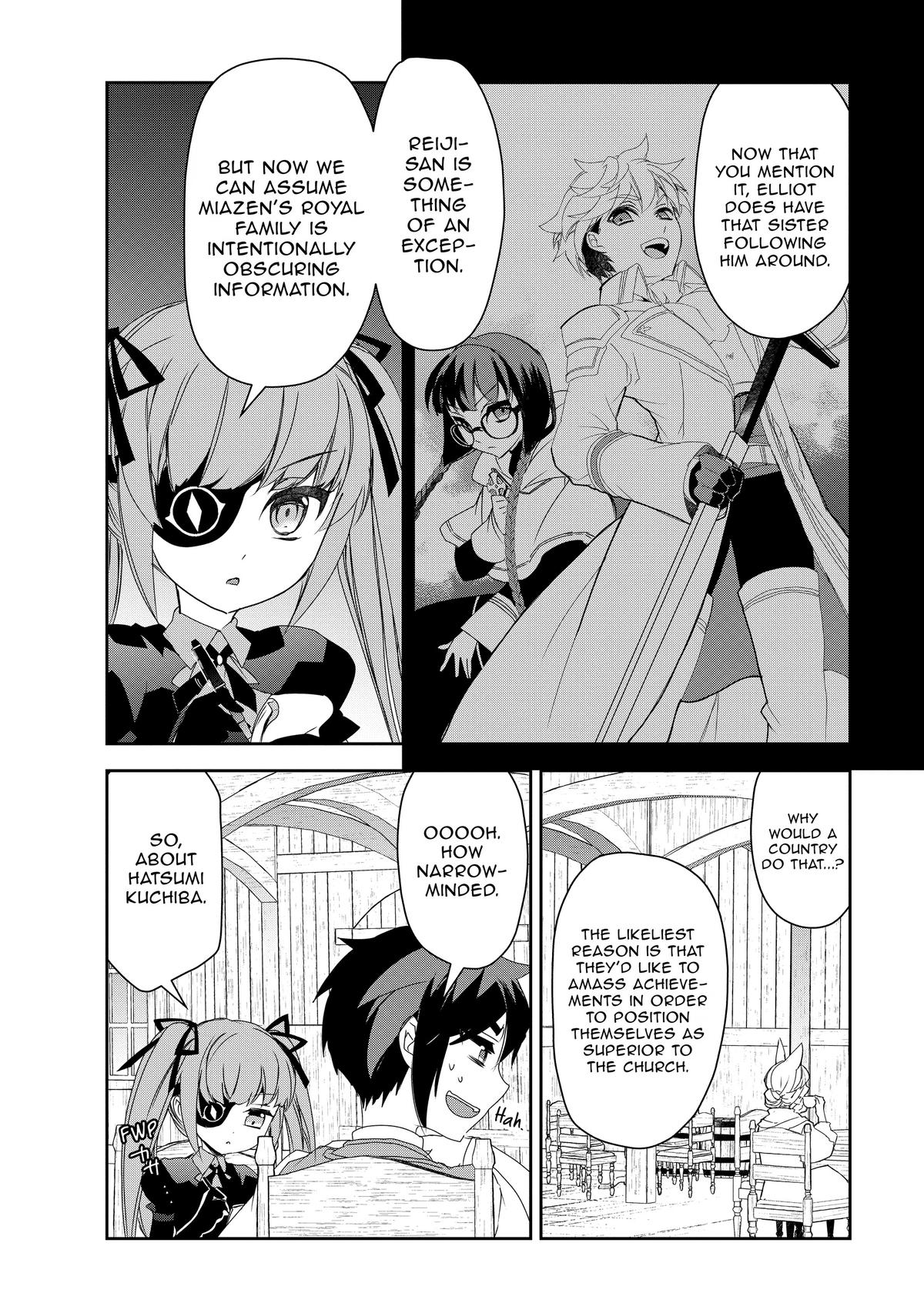 Isekai Mahou wa Okureteru! Chap 59 - Next Chap 60