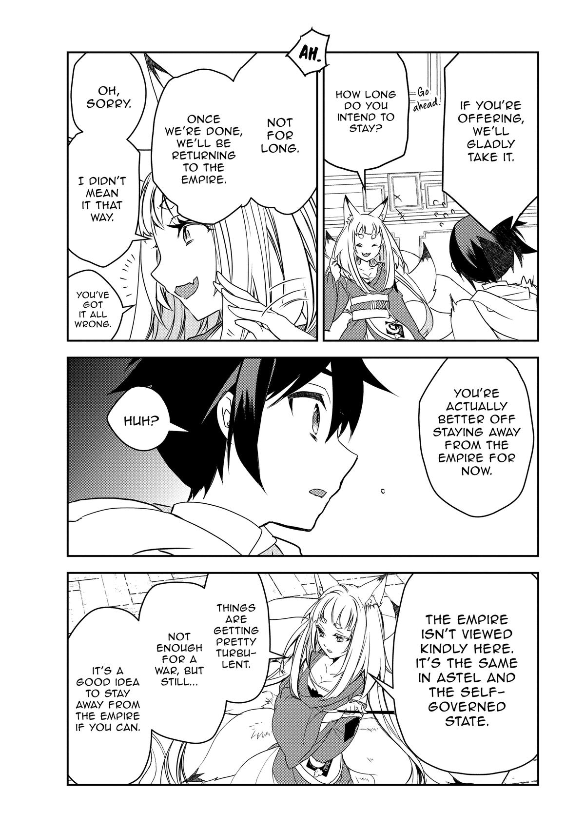 Isekai Mahou wa Okureteru! Chap 53 - Next Chap 54