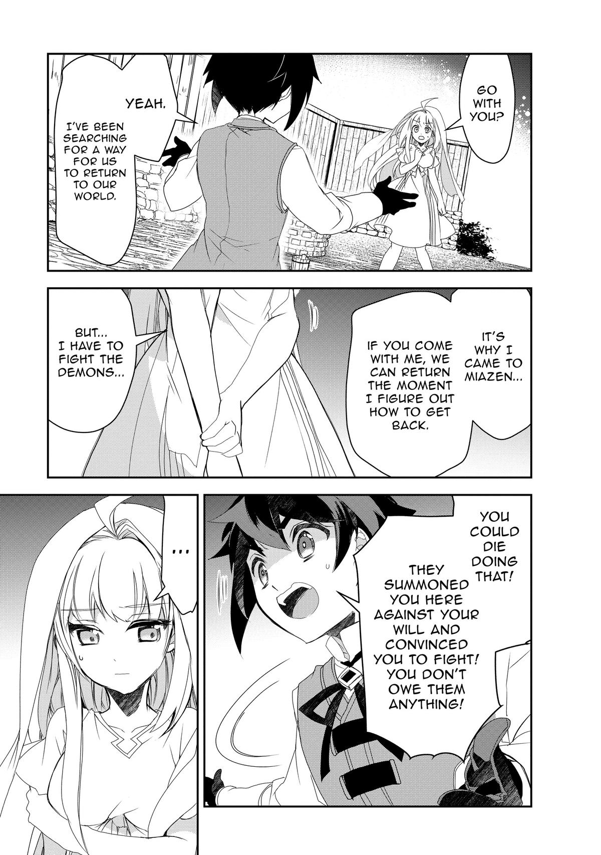 Isekai Mahou wa Okureteru! Chap 60 - Next Chap 61